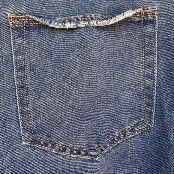 Forever 21 High Rise Ankle Distressed Lose Fit Blue Jeans Size 28 - Picture 13 of 13